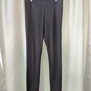 Grey High-Waisted Leggings